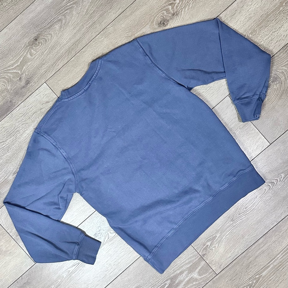 John Galt Brandy Melville Los Angeles Sweatshirt Vintage Blue - Picture 10 of 12